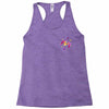 floral sagittarius pocket Racerback Tank