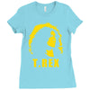 t rex mark bolan glam rock legend Ladies Fitted T-Shirt