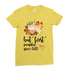 but first pumpkin space latte Ladies Fitted T-Shirt