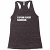 sarcasmo Racerback Tank