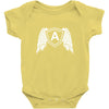 wings letter a Baby Onesie