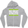 no meat athlete! Zipper Hoodie