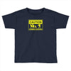caution zombies crossing t shirt x large funny walking brains awesome Toddler T-shirt