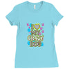 love my crazy dog Ladies Fitted T-Shirt
