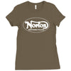 vintage motorcycle norton Ladies Fitted T-Shirt