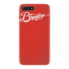 brooklyn script nyc new york city baseball jersey iPhone 7 Plus Case