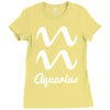 aquarius zodiac Ladies Fitted T-Shirt
