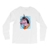 unicorn nerd graphic Long Sleeve Shirts