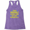 science puns Racerback Tank