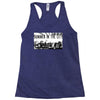 summer in the city Racerback Tank