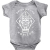 bring me the horizon diamond hand Baby Onesie