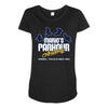 marios parkour academy Maternity Scoop Neck T-shirt