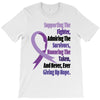 supporting the fighter, admiring the survivors, honoring the taken T-Shirt
