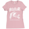 nihilist carnal leftovers entombed unleashed morbid Ladies Fitted T-Shirt