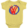 mod vw volkswagen dub logo Baby Onesie