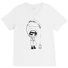 winter girl V-Neck Tee