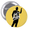Salt Man Pin-back button