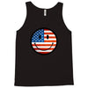 patriotic smiley face Tank Top