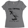 full controll Women's Triblend Scoop T-shirt