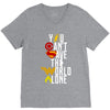 you can't save the world alone V-Neck Tee