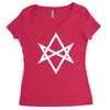 thelema sign Women's Triblend Scoop T-shirt