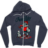 fresh life Zipper Hoodie