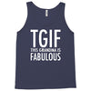 tgif grandma fabulous funny Tank Top