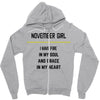 November Girl Zipper Hoodie