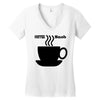 coffee snob Women's V-Neck T-Shirt
