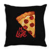 pizza my life Throw Pillow