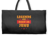 Legends Are Born In June Weekender Totes