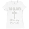moab military mother of all bombs Ladies Fitted T-Shirt