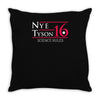 nye tyson '16 science rules Throw Pillow