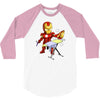 iron man (ironman parody) 3/4 Sleeve Shirt