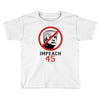 Impeach 45 Stop Trump Toddler T-shirt
