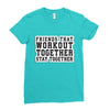 workout Ladies Fitted T-Shirt