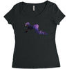 Space Girl Women's Triblend Scoop T-shirt