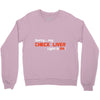 check liver light is on Crewneck Sweatshirt