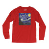 tardis starry night Long Sleeve Shirts
