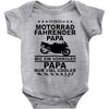 motorrad papa Baby Onesie