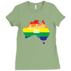 Vote Yes-Australia Marriage Equality Ladies Fitted T-Shirt
