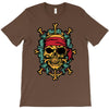 pirate bones skull T-Shirt