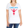 i need a hug Ladies Curvy T-Shirt