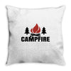 campfire Throw Pillow