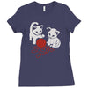kittens Ladies Fitted T-Shirt