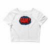 comic bam Crop Top