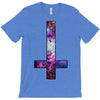 inverted galaxy cross funny  religion banter space fashion new T-Shirt