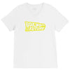 retro back to the future V-Neck Tee