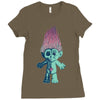 anatomy of a troll Ladies Fitted T-Shirt