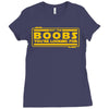 boob trick Ladies Fitted T-Shirt